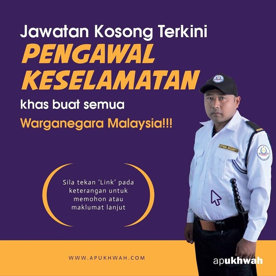 Jawatan Kosong Pengawal keselamatan Malaysia